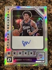 Davion Mitchell 2023-24 Donruss Optic Signature Series #SS-MIT AU