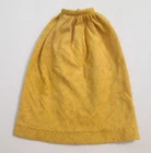 Vintage Barbie Golden Evening ~ Long Gold Knit Skirt