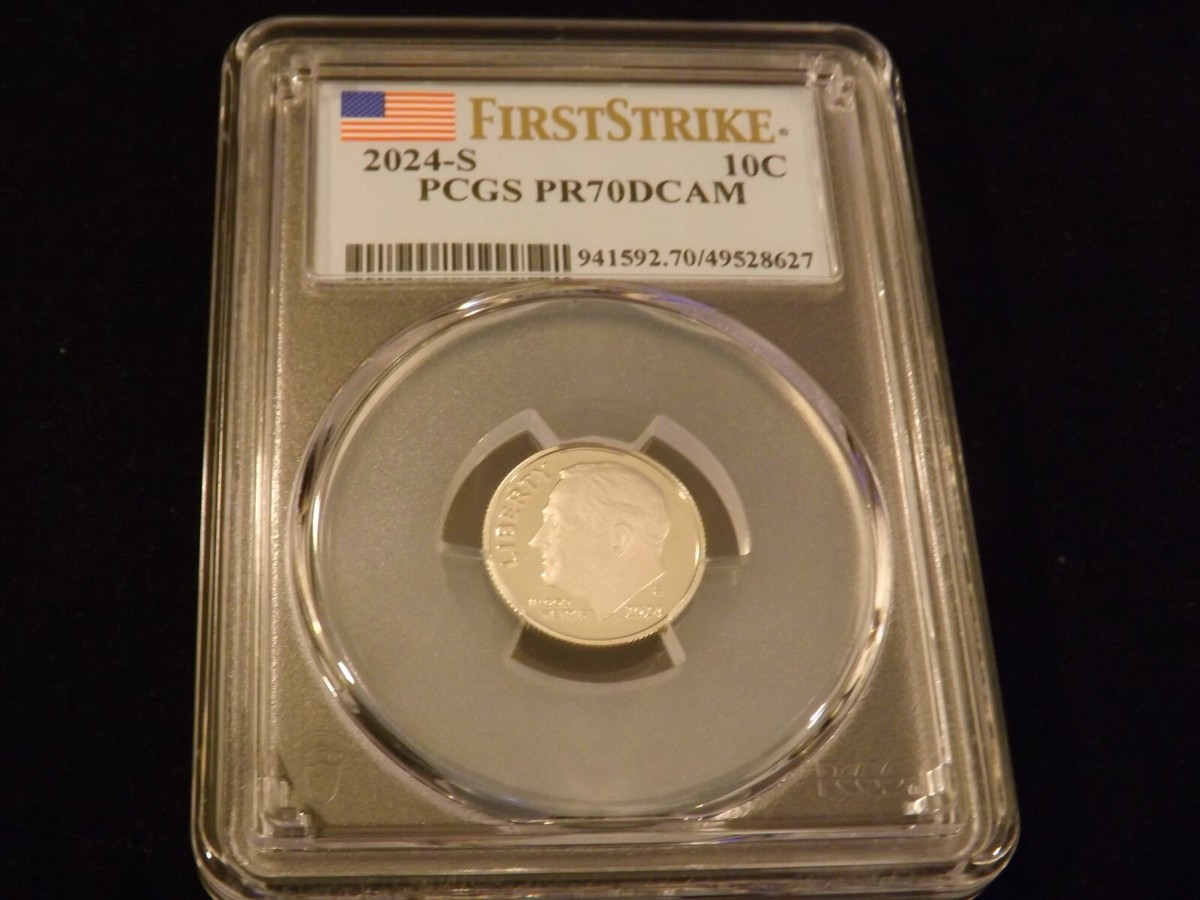 2024-S Dime First Strike PCGS PR 70 DCAM | eBay