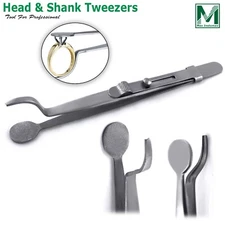 Head and Shank Tweezers Jewelers Ring & Setting Holding Jewelry Soldering Tools
