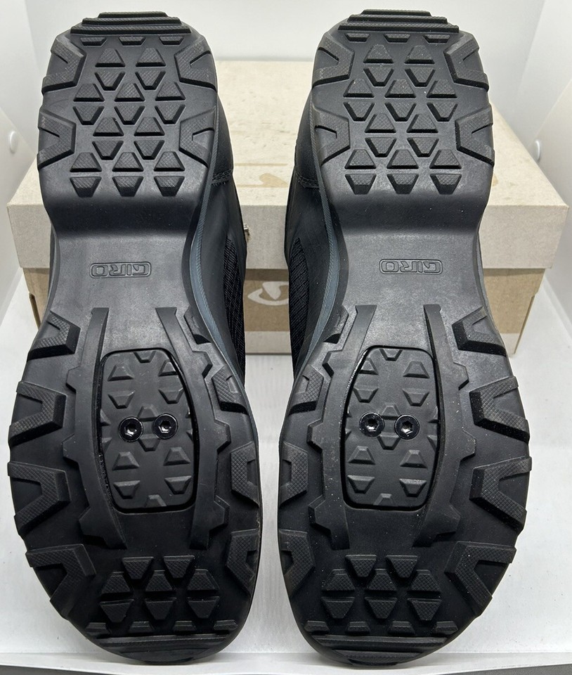 Giro Gauge MTB Cycling Shoes Trainers Mens Black/Bright Red UK 9.5 (EU