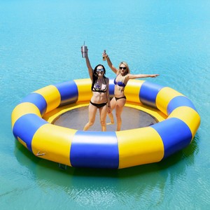 blow up water trampoline