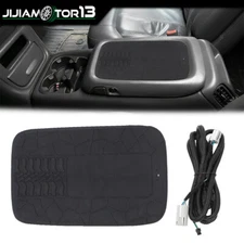 Fit For 1999-2002 GM Truck & SUV Black Wireless Charger w/ harness Full Console 