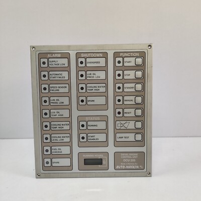AUTO-MASKIN DCU 205 DIESEL ENGINE CONTROL UNIT DCU205