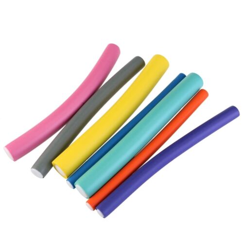 42pcs Hair Curling Flex Rods Air Hair Roller Curler Hair Sticks with PVC
