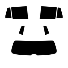 For VW Golf SV Sportsvan 2014+ Pre Cut Window Tint Kit 20% Dark Rear Car Film