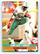 1991 Pro Set Spanish FRESH PULL #213 Sammie Smith