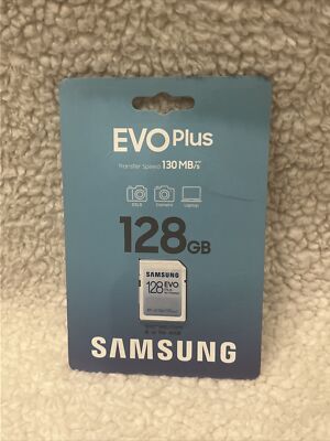 Samsung - EVO Plus 128GB SDHC Full Size Memory Card - New/ Sealed