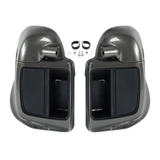 Lower Vented Fairing Fit For Harley Electra Street Glide 14-23 22 ndustrial Gray