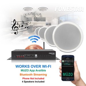 Bluetooth Wireless Wifi Speakers And Amplifier System Home Hifi