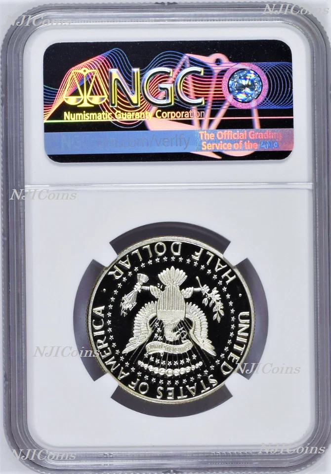 2021 S Proof Kennedy Half Dollar 50c NGC PF70 UC FR HAPPY BIRTHDAY SET Version - Image 2 of 2