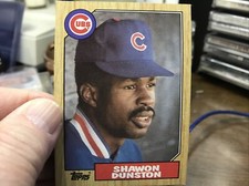 1987 Topps Baseball SHAWON DUNSTON FROM VENDING # 346