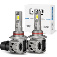 QUAYUB 9005 HB3 LED Hi Beam Headlight Super Bright Bulb Kit White 6000K 20000LM