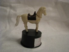 1968 Wrather Corp. Lone Ranger Horse Push Button Puppet Toy