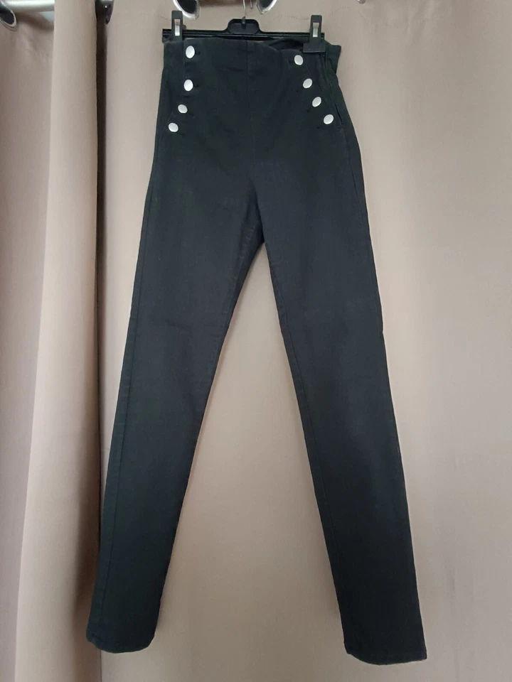 Pantalon noir h&m taille 36 - Photo 1/4