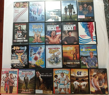 21 DVD Sports Talent for the Game Miracle at Oxford Ali Rocky Bagger Vance Blind