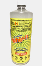 AMAZING WHIP-IT 32 Oz Multi-Purpose Stain Remover Concentrate Earth Friendly USA