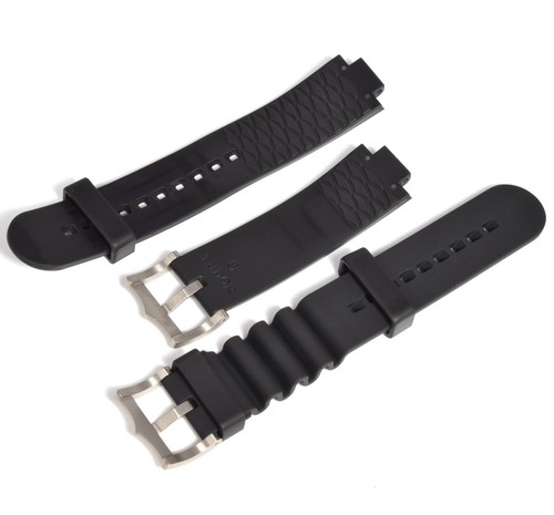 Genuine Tudor Pelagos 42mm Black Rubber 22mm Wide Watch Strap and Clasp Buckle - Picture 7 of 11