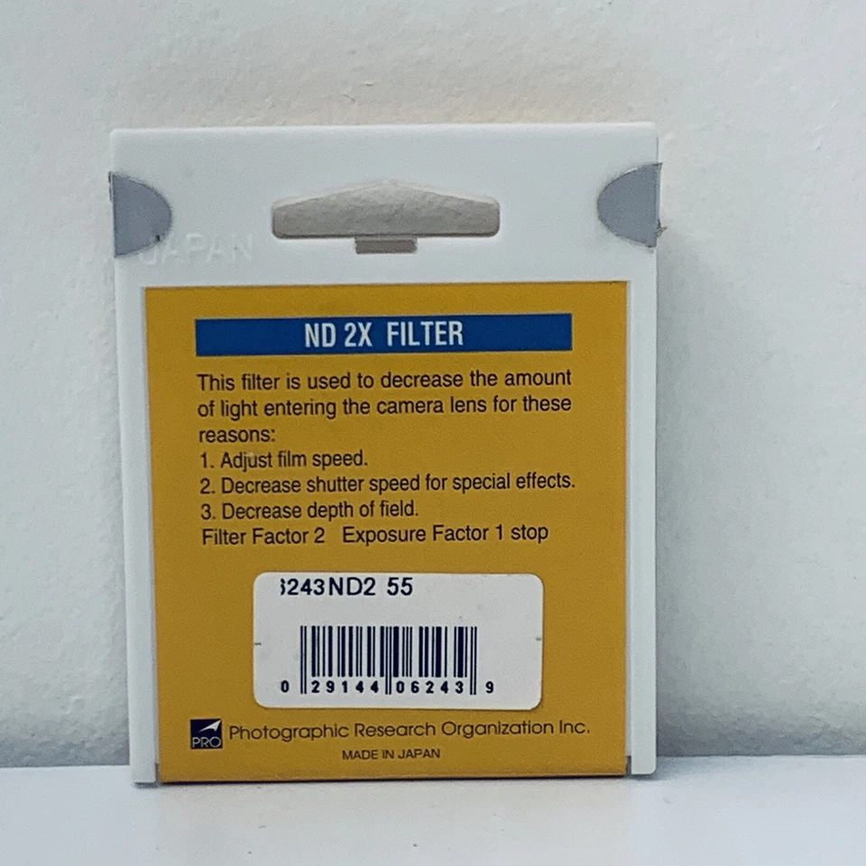 Promaster 55mm ND 2X filter Japan - Image 3 of 4