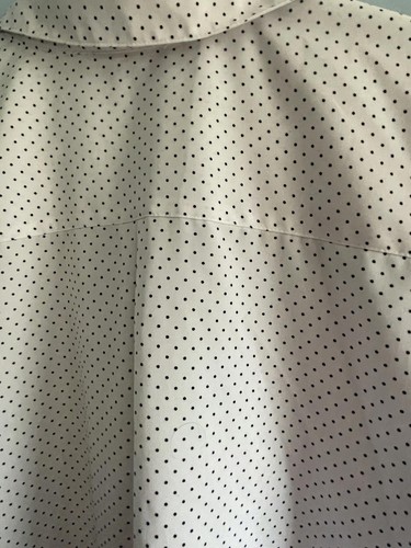 Studio Works Petite XL Polka Dot Short Sleeve Shirt - Picture 4 of 4