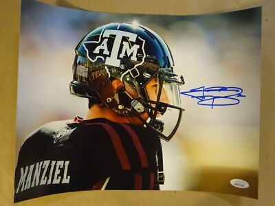 Signed Johnny Manziel Autographed 11