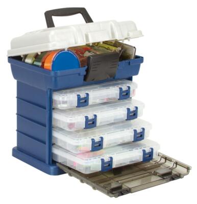 PLANO 4-By Rack System 136400 - Angelkiste Angelkasten Gerätekasten Angelkoffer