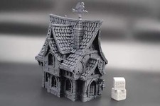 Tabletop Terrain Medieval Cottage Dnd RPG wargame skirmish 28-32mm