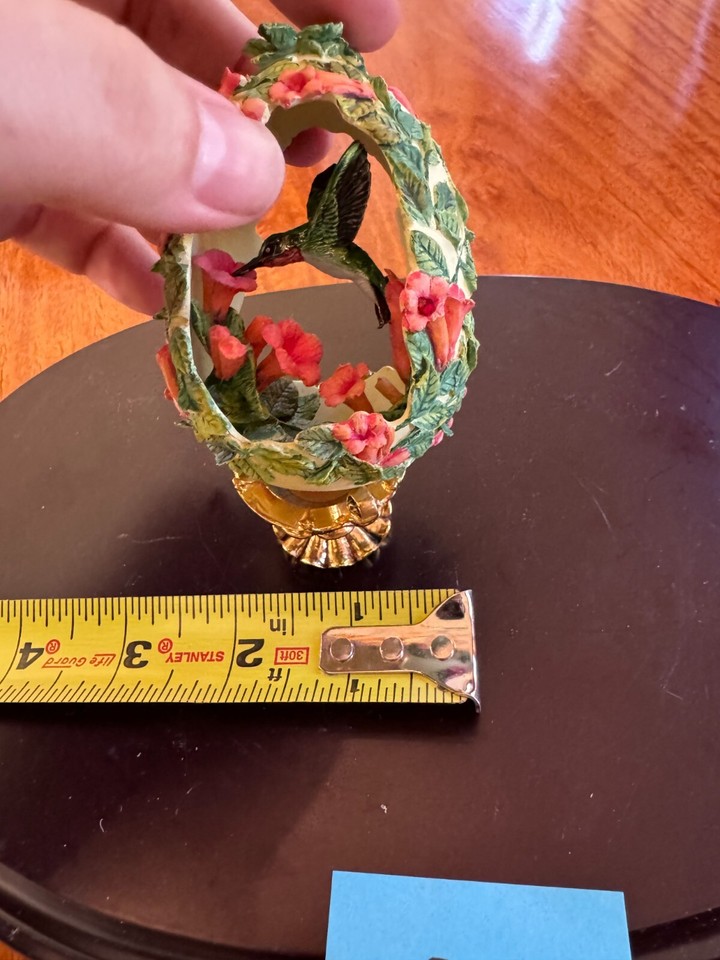 Franklin Mint Hummingbird House of Faberge Egg eBay