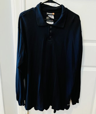 New Workrite Flame Resistant Fire Service Navy Blue Size XL Men s Shirt