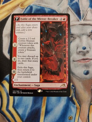 Fable of the Mirror-Breaker MTG Kamigawa: Neon Dynasty Rare Enchantment NM-M x1