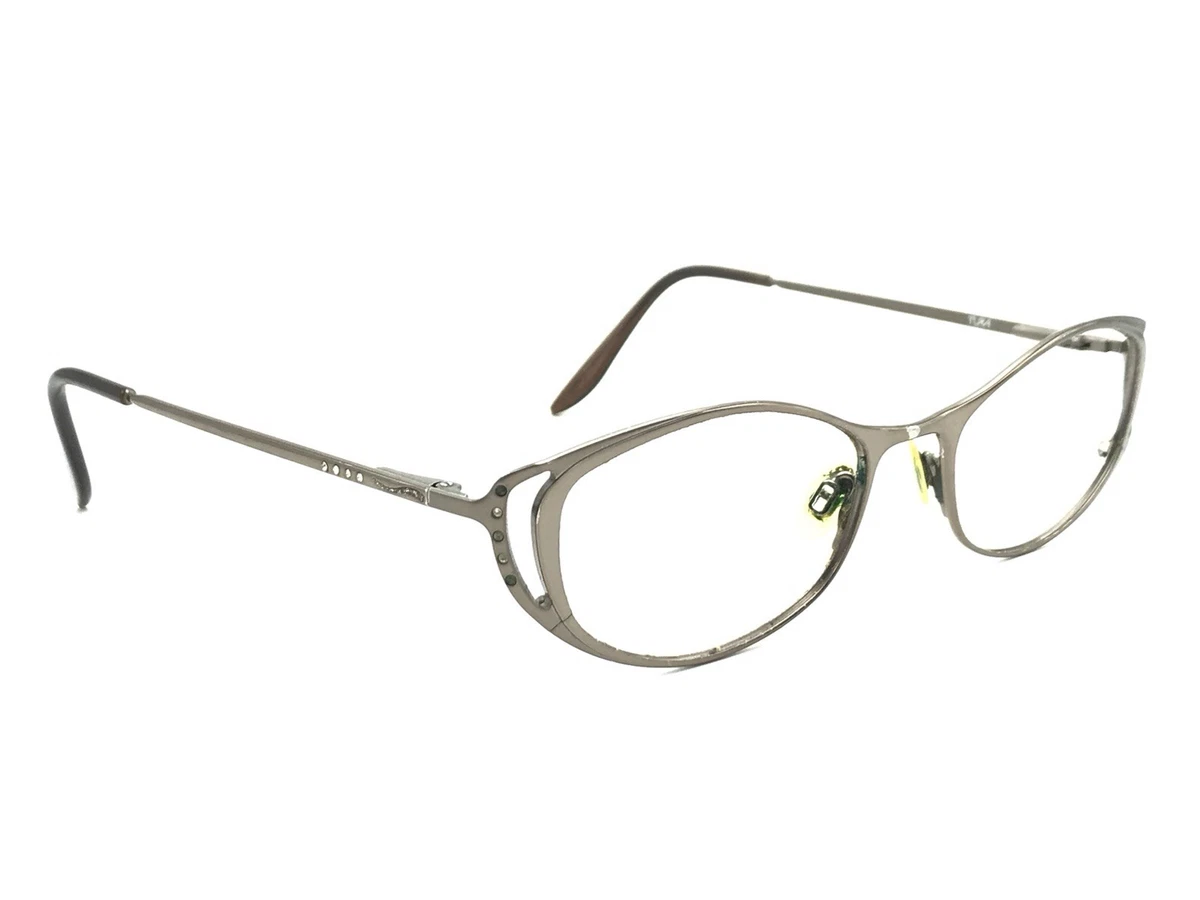 Tura Womens 850 BRN Gold Oval Bifocal Glasses Frame Only 51-19 Made In France TURA Eyeglasses Frame MOD 857 Women main image 2