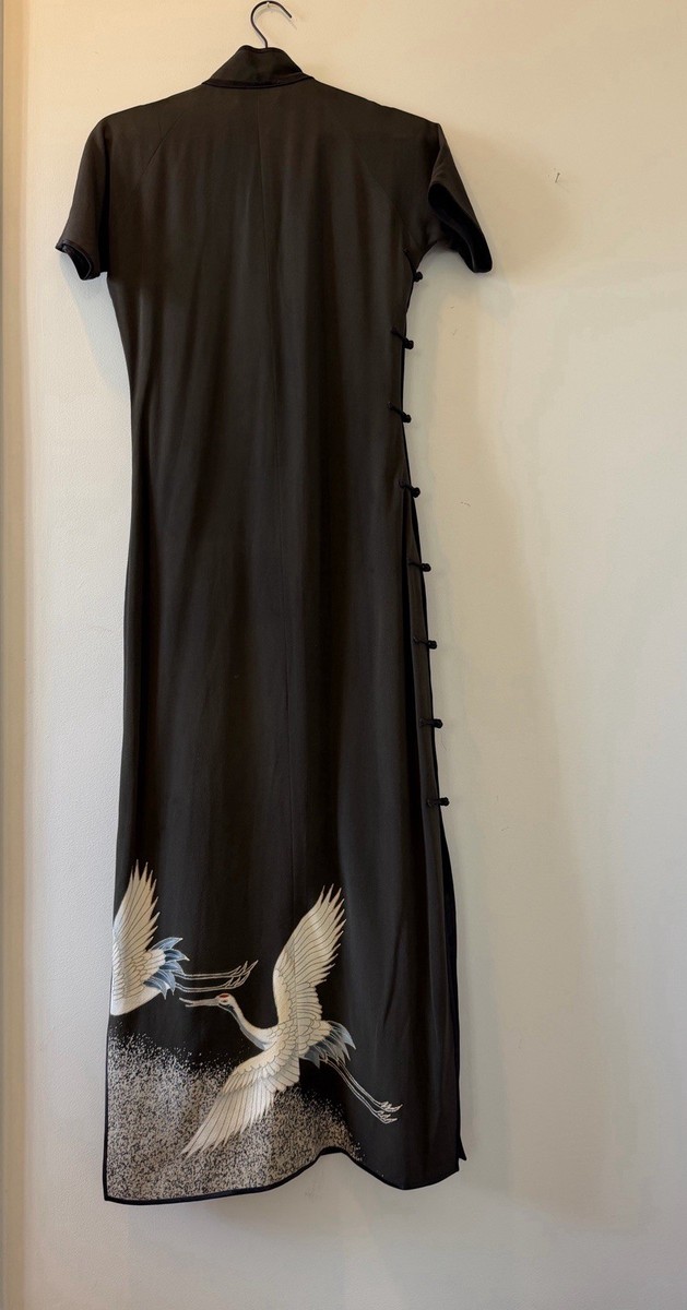 Handmade cheongsam (Featured Japanese kimono fabric) View 5