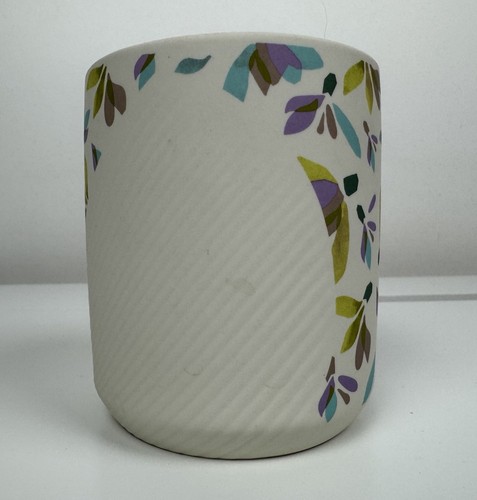 New Starbucks Mug Cup Winter Snowdrops Soft Touch Ceramic Pastel Teal Purple 8oz - Picture 6 of 12
