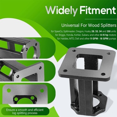 31-272Log Splitter Hydraulic Pump Mount Replacement Brackets for 8-15 Hp Engines