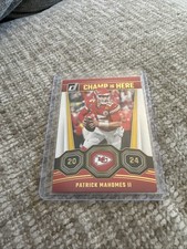 NFL - 2024 Donruss - Patrick Mahomes II #1 - Champ Is Here - Kansas City Chiefs