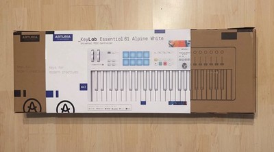 Arturia KeyLab Essential 61 MK3 Ltd. Alpine White Wie Neu!