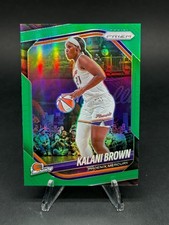 2025 WNBA Prizm Kalani Brown Green Prizm Card #55 Phoenix Mercury