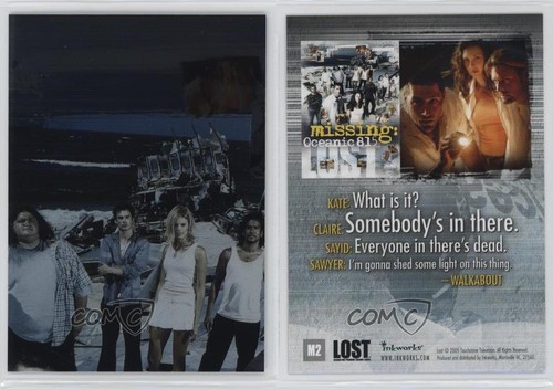 2005 Inkworks LOST Season 1 Missing: Oceanic 815 Puzzle #M2 18hi - Picture 3 of 3