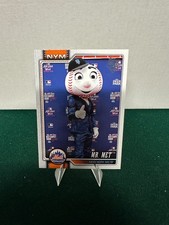 2026 Topps Series 1 Mr. Met Celebration Mascot #M-11 New York Mets