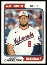 2023 Topps Heritage Jeimer Candelario Washington Nationals #391