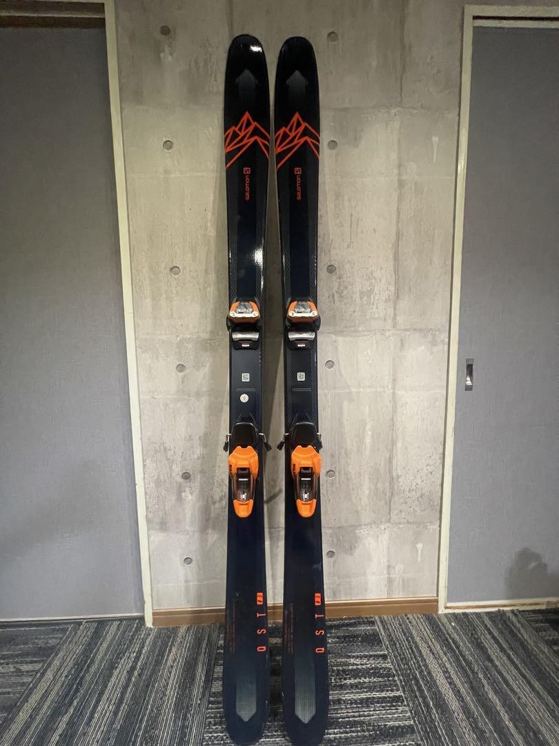 SALOMON QST 85 / 177cm スキー ブラック/オレンジ Salomon Qst 85 / 177Cm Ski Black/Orange | eBay