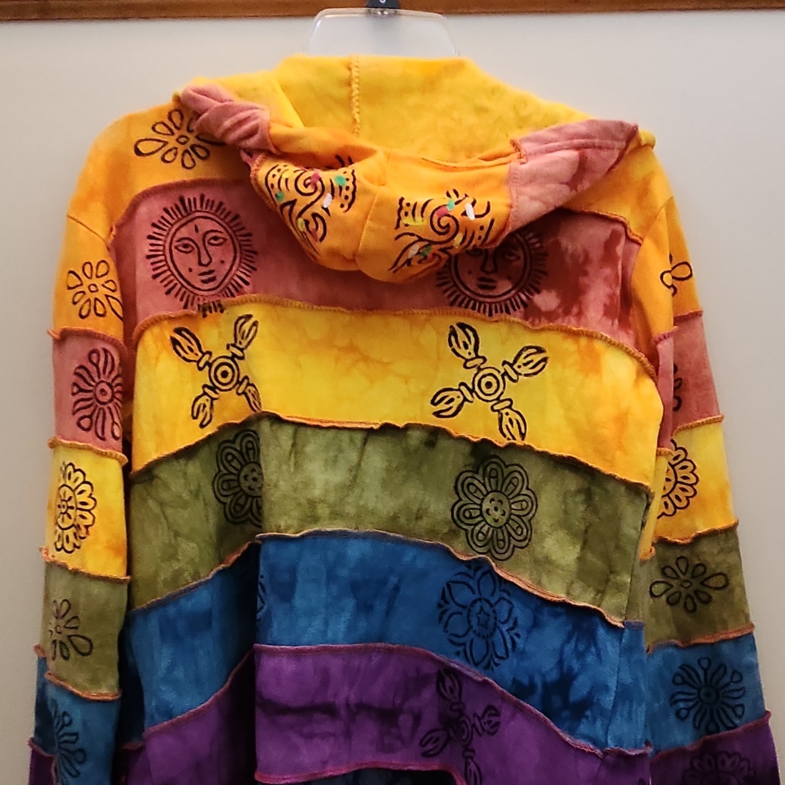 Rising International Multicolor Patchwork Flower … - image 3