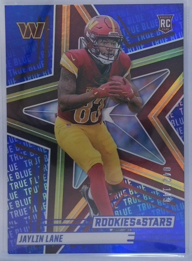 2025 Panini Rookies & Stars #140 Jaylin Lane RC True Blue /149 Washington