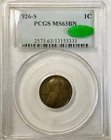 1926 S Lincoln Cent PCGS MS63 BN