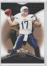 2009 Topps Triple Threads Gold 89/99 Philip Rivers #5 0f8