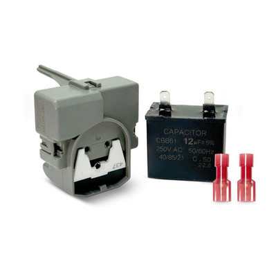 For Amana Refrigerator Start Relay & Run Capacitor  (Full Fit Models)