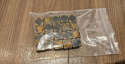 Cthulhu Wars Custom Orange Würfel Set 20 - Petersen Spiele - Brandneu