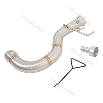 For Can-Am Spyder F3 2007-2025 Motorcycle Exhaust Mid Link Pipe Stainless Steel