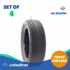 Set of (4) Used 225/60R18 Mastercraft Stratus AS 100H - 6.5-8.5/32