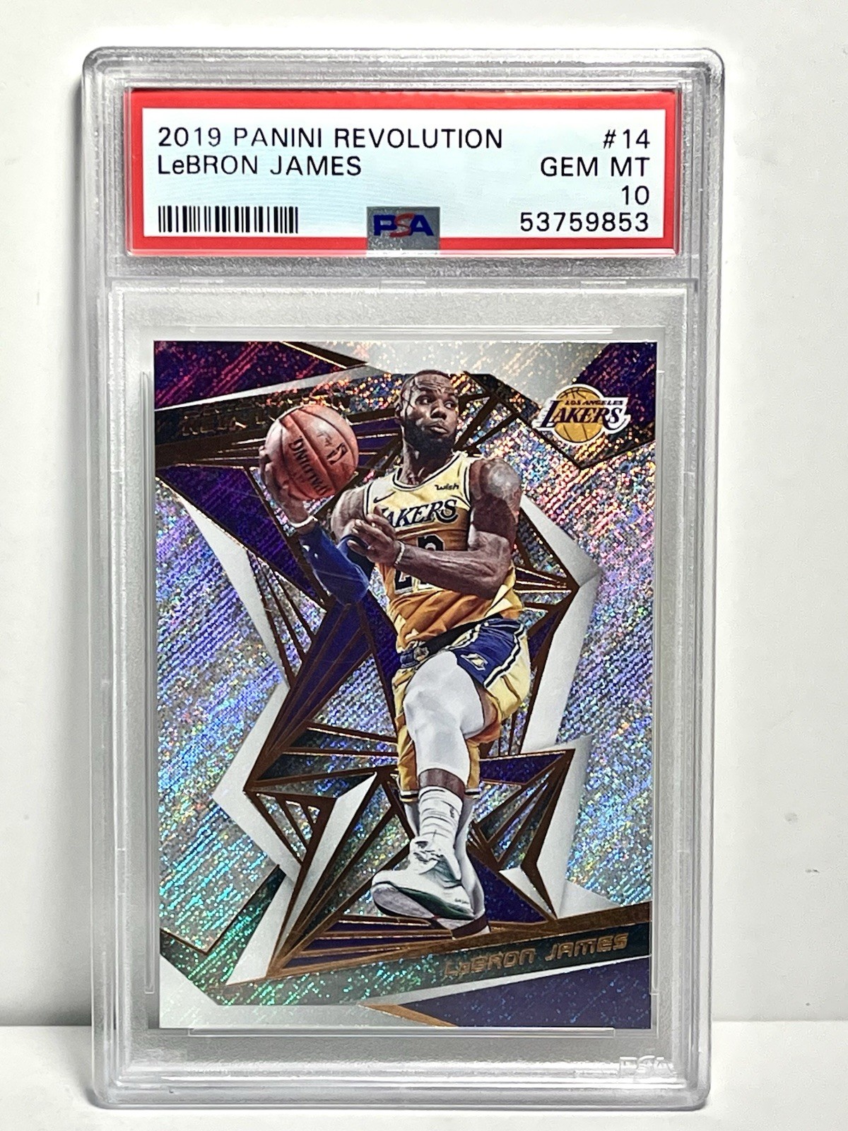 2019-20 Panini Revolution - LeBron James #14 PSA 10